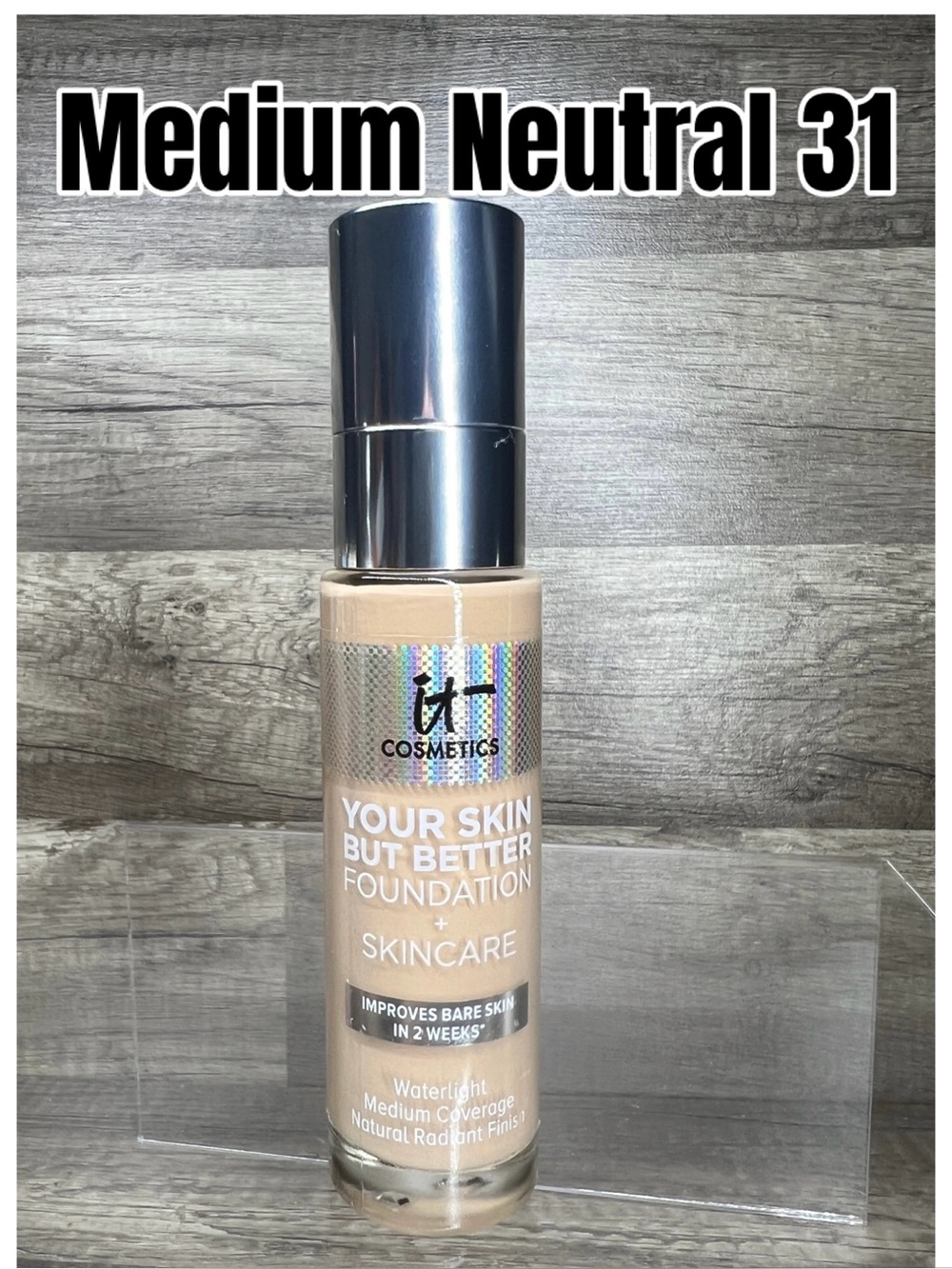IT Cosmetics Your Skin But Better Foundation + Skincare Medium Neutral 31